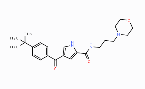 CAS No. 439111-50-9, 4-[4-(tert-Butyl)benzoyl]-N-(3-morpholinopropyl)-1H-pyrrole-2-carboxamide