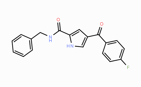 CAS No. 478078-62-5, N-Benzyl-4-(4-fluorobenzoyl)-1H-pyrrole-2-carboxamide