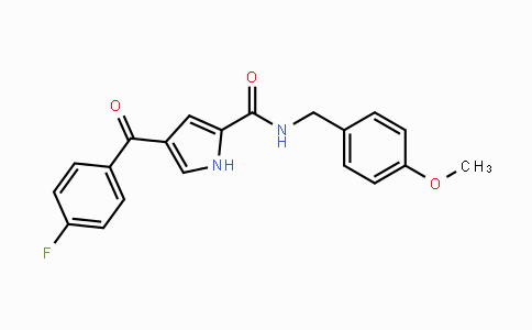CAS No. 439111-54-3, 4-(4-Fluorobenzoyl)-N-(4-methoxybenzyl)-1H-pyrrole-2-carboxamide