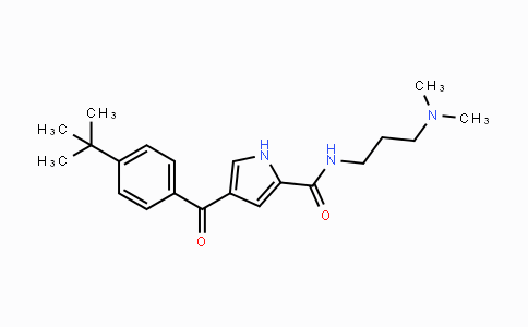 CAS No. 439111-58-7, 4-[4-(tert-Butyl)benzoyl]-N-[3-(dimethylamino)propyl]-1H-pyrrole-2-carboxamide