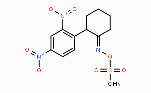 CAS No. 478078-71-6, ({[2-(2,4-Dinitrophenyl)cyclohexyliden]amino}oxy)(methyl)dioxo-lambda~6~-sulfane