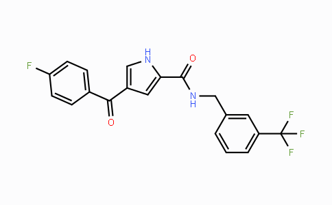CAS No. 478078-85-2, 4-(4-Fluorobenzoyl)-N-[3-(trifluoromethyl)benzyl]-1H-pyrrole-2-carboxamide