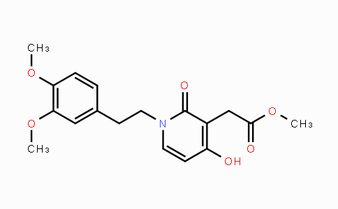 CAS No. 478079-16-2, Methyl 2-[1-(3,4-dimethoxyphenethyl)-4-hydroxy-2-oxo-1,2-dihydro-3-pyridinyl]acetate