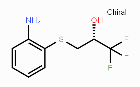 CAS No. 477762-20-2, (2R)-3-[(2-Aminophenyl)sulfanyl]-1,1,1-trifluoro-2-propanol