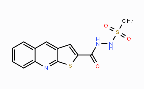 CAS No. 692260-15-4, N'-(Thieno[2,3-b]quinolin-2-ylcarbonyl)methanesulfonohydrazide