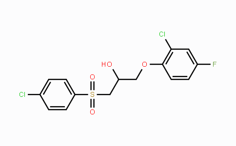 CAS No. 478079-78-6, 1-(2-Chloro-4-fluorophenoxy)-3-[(4-chlorophenyl)sulfonyl]-2-propanol