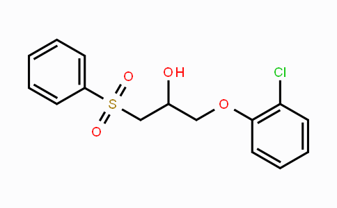 CAS No. 478079-89-9, 1-(2-Chlorophenoxy)-3-(phenylsulfonyl)-2-propanol