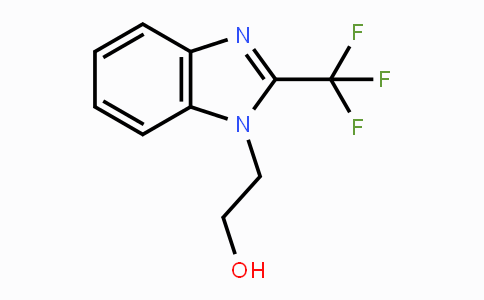 CAS No. 116040-98-3, 2-[2-(Trifluoromethyl)-1H-1,3-benzimidazol-1-yl]-1-ethanol