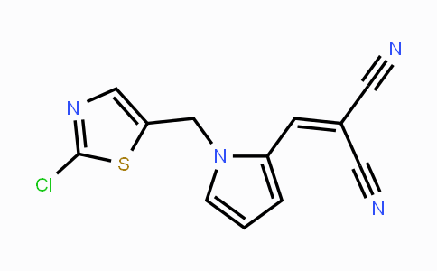 CAS No. 692732-73-3, 2-({1-[(2-Chloro-1,3-thiazol-5-yl)methyl]-1H-pyrrol-2-yl}methylene)malononitrile