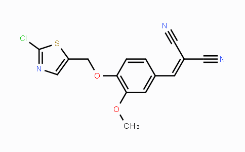 CAS No. 692732-81-3, 2-({4-[(2-Chloro-1,3-thiazol-5-yl)methoxy]-3-methoxyphenyl}methylene)malononitrile
