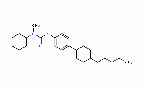 CAS No. 866131-95-5, N-Cyclohexyl-N-methyl-N'-[4-(4-pentylcyclohexyl)phenyl]urea
