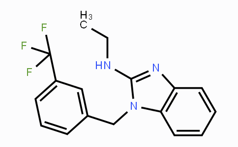 CAS No. 866131-98-8, N-Ethyl-1-[3-(trifluoromethyl)benzyl]-1H-1,3-benzimidazol-2-amine