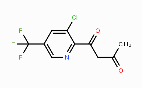 CAS No. 866132-24-3, 1-[3-Chloro-5-(trifluoromethyl)-2-pyridinyl]-1,3-butanedione
