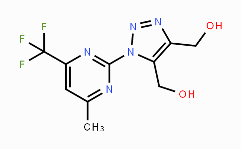CAS No. 866133-94-0, {5-(Hydroxymethyl)-1-[4-methyl-6-(trifluoromethyl)-2-pyrimidinyl]-1H-1,2,3-triazol-4-yl}methanol