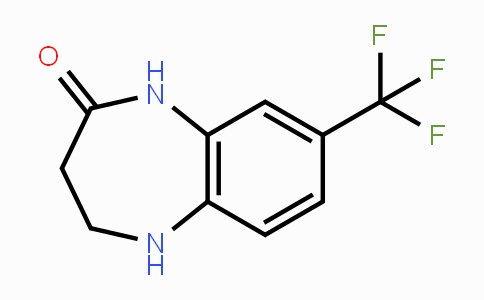 CAS No. 37040-48-5, 8-(Trifluoromethyl)-1,3,4,5-tetrahydro-2H-1,5-benzodiazepin-2-one