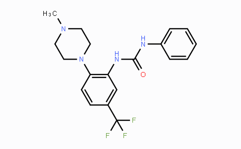 CAS No. 514199-72-5, N-[2-(4-Methylpiperazino)-5-(trifluoromethyl)phenyl]-N'-phenylurea