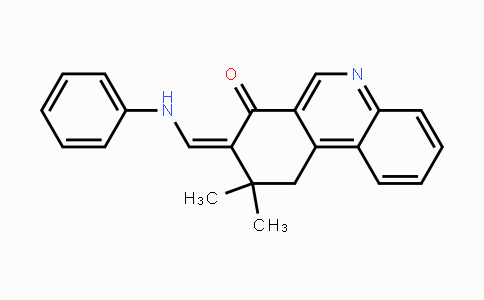 CAS No. 866134-10-3, 8-[(Z)-Anilinomethylidene]-9,9-dimethyl-9,10-dihydro-7-phenanthridinone
