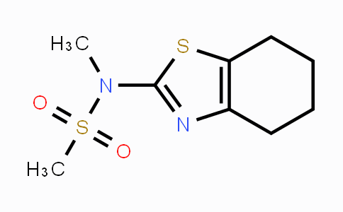 CAS No. 866134-20-5, N-Methyl-N-(4,5,6,7-tetrahydro-1,3-benzothiazol-2-yl)methanesulfonamide