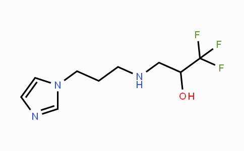 CAS No. 866135-57-1, 1,1,1-Trifluoro-3-{[3-(1H-imidazol-1-yl)propyl]amino}-2-propanol