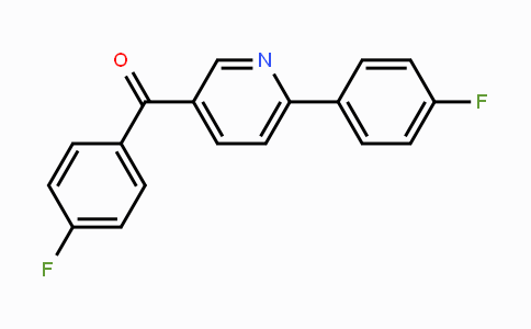 CAS No. 866135-75-3, (4-Fluorophenyl)[6-(4-fluorophenyl)-3-pyridinyl]methanone