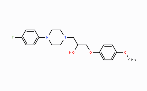 CAS No. 439130-37-7, 1-[4-(4-Fluorophenyl)piperazino]-3-(4-methoxyphenoxy)-2-propanol