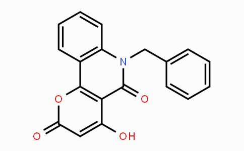 CAS No. 161185-26-8, 6-Benzyl-4-hydroxy-2H-pyrano[3,2-c]quinoline-2,5(6H)-dione