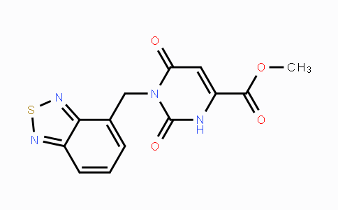CAS No. 1420776-13-1, Methyl 1-(2,1,3-benzothiadiazol-4-ylmethyl)-2,6-dioxo-3H-pyrimidine-4-carboxylate