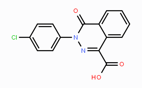 CAS No. 86662-15-9, 3-(4-Chlorophenyl)-4-oxo-3,4-dihydro-1-phthalazinecarboxylic acid