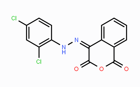 CAS No. 339021-17-9, 1H-Isochromene-1,3,4-trione 4-[N-(2,4-dichlorophenyl)hydrazone]