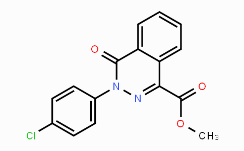 CAS No. 97458-95-2, Methyl 3-(4-chlorophenyl)-4-oxo-3,4-dihydro-1-phthalazinecarboxylate