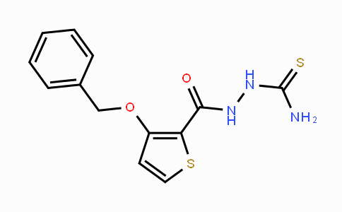 CAS No. 339022-29-6, 2-{[3-(Benzyloxy)-2-thienyl]carbonyl}-1-hydrazinecarbothioamide