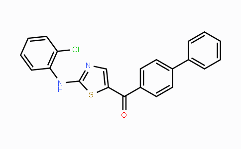 CAS No. 339022-36-5, [1,1'-Biphenyl]-4-yl[2-(2-chloroanilino)-1,3-thiazol-5-yl]methanone