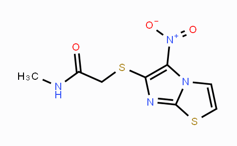 CAS No. 339022-45-6, N-Methyl-2-[(5-nitroimidazo[2,1-b][1,3]thiazol-6-yl)sulfanyl]acetamide
