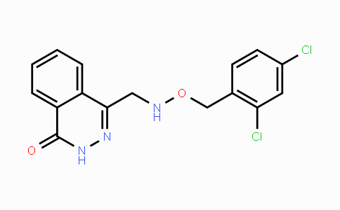 CAS No. 339023-37-9, 4-({[(2,4-Dichlorobenzyl)oxy]amino}methyl)-1(2H)-phthalazinone