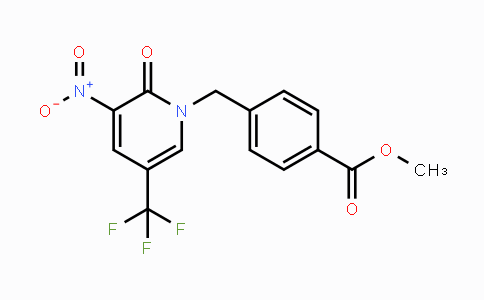 CAS No. 339024-96-3, Methyl 4-{[3-nitro-2-oxo-5-(trifluoromethyl)-1(2H)-pyridinyl]methyl}benzenecarboxylate