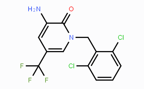 CAS No. 339025-17-1, 3-Amino-1-(2,6-dichlorobenzyl)-5-(trifluoromethyl)-2(1H)-pyridinone