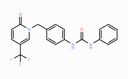 CAS No. 339025-56-8, N-(4-{[2-Oxo-5-(trifluoromethyl)-1(2H)-pyridinyl]methyl}phenyl)-N'-phenylurea