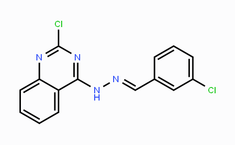 CAS No. 1815601-26-3, 3-Chlorobenzenecarbaldehyde N-(2-chloro-4-quinazolinyl)hydrazone