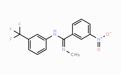 CAS No. 339027-55-3, N'-Methyl-3-nitro-N-[3-(trifluoromethyl)phenyl]benzenecarboximidamide