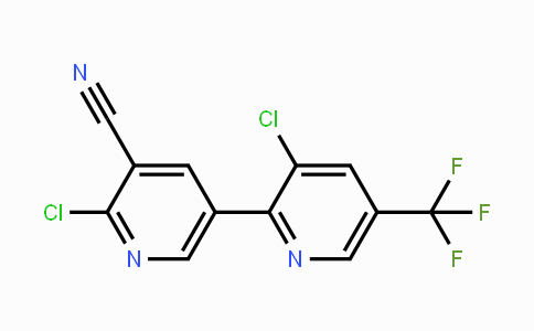 CAS No. 339029-77-5, 2-Chloro-3-cyano-5-(3-chloro-5-trifluoromethyl-2-pyridyl)pyridine