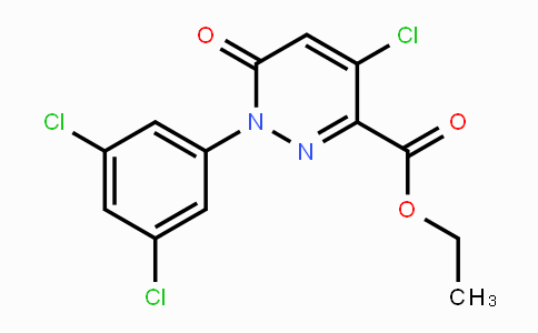 CAS No. 339030-94-3, Ethyl 4-chloro-1-(3,5-dichlorophenyl)-6-oxo-1,6-dihydro-3-pyridazinecarboxylate