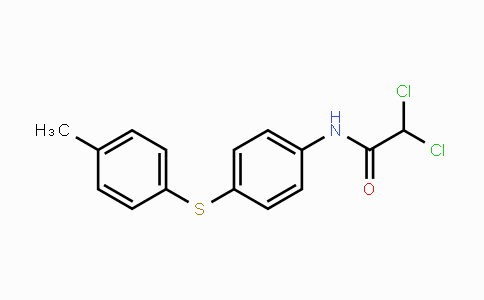 CAS No. 339096-21-8, 2,2-Dichloro-N-{4-[(4-methylphenyl)sulfanyl]phenyl}acetamide