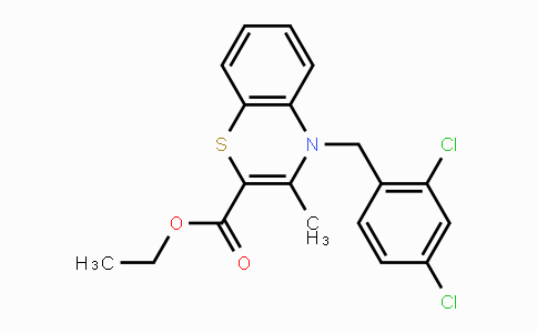 CAS No. 339098-13-4, Ethyl 4-(2,4-dichlorobenzyl)-3-methyl-4H-1,4-benzothiazine-2-carboxylate