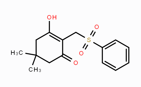 CAS No. 171112-73-5, 3-Hydroxy-5,5-dimethyl-2-[(phenylsulfonyl)methyl]-2-cyclohexen-1-one