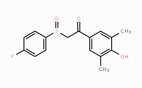 CAS No. 339100-37-7, 2-[(4-Fluorophenyl)sulfinyl]-1-(4-hydroxy-3,5-dimethylphenyl)-1-ethanone