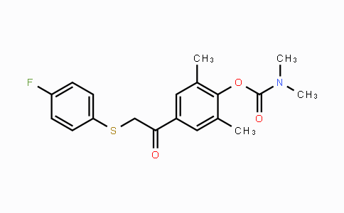CAS No. 339100-39-9, 4-{2-[(4-Fluorophenyl)sulfanyl]acetyl}-2,6-dimethylphenyl N,N-dimethylcarbamate