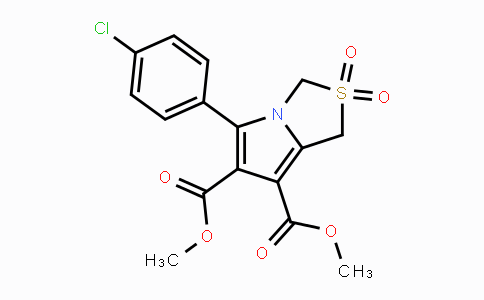 339102-19-1 | Dimethyl 5-(4-chlorophenyl)-2,2-dioxo-2,3-dihydro-1H-2lambda~6~-pyrrolo[1,2-c][1,3]thiazole-6,7-dicarboxylate