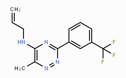 CAS No. 339103-63-8, N-Allyl-6-methyl-3-[3-(trifluoromethyl)phenyl]-1,2,4-triazin-5-amine