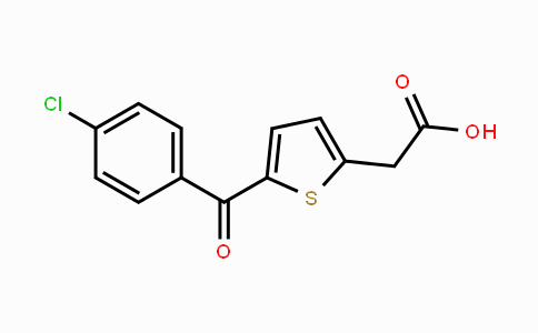 CAS No. 33061-80-2, 2-[5-(4-Chlorobenzoyl)-2-thienyl]acetic acid