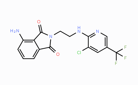 CAS No. 339101-72-3, 4-Amino-2-(2-{[3-chloro-5-(trifluoromethyl)-2-pyridinyl]amino}ethyl)-1H-isoindole-1,3(2H)-dione
